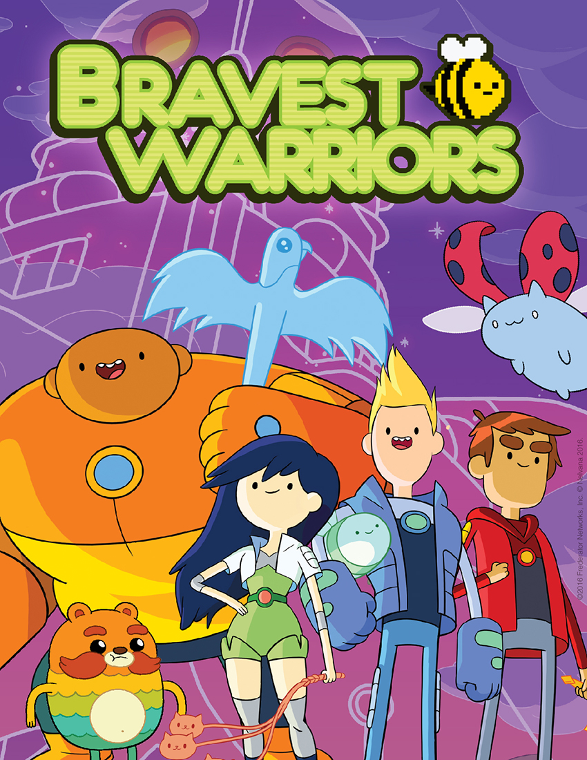 Nelvana brings stellar multiplatform animated comedy series bravest warrior...