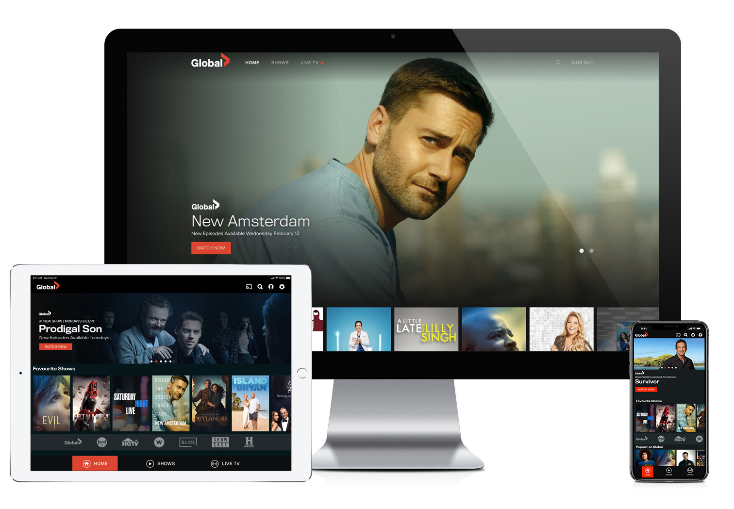 Global TV App Launches New All-in-one Streaming Experience Featuring More Networks And Shows Available Now Live And On Demand