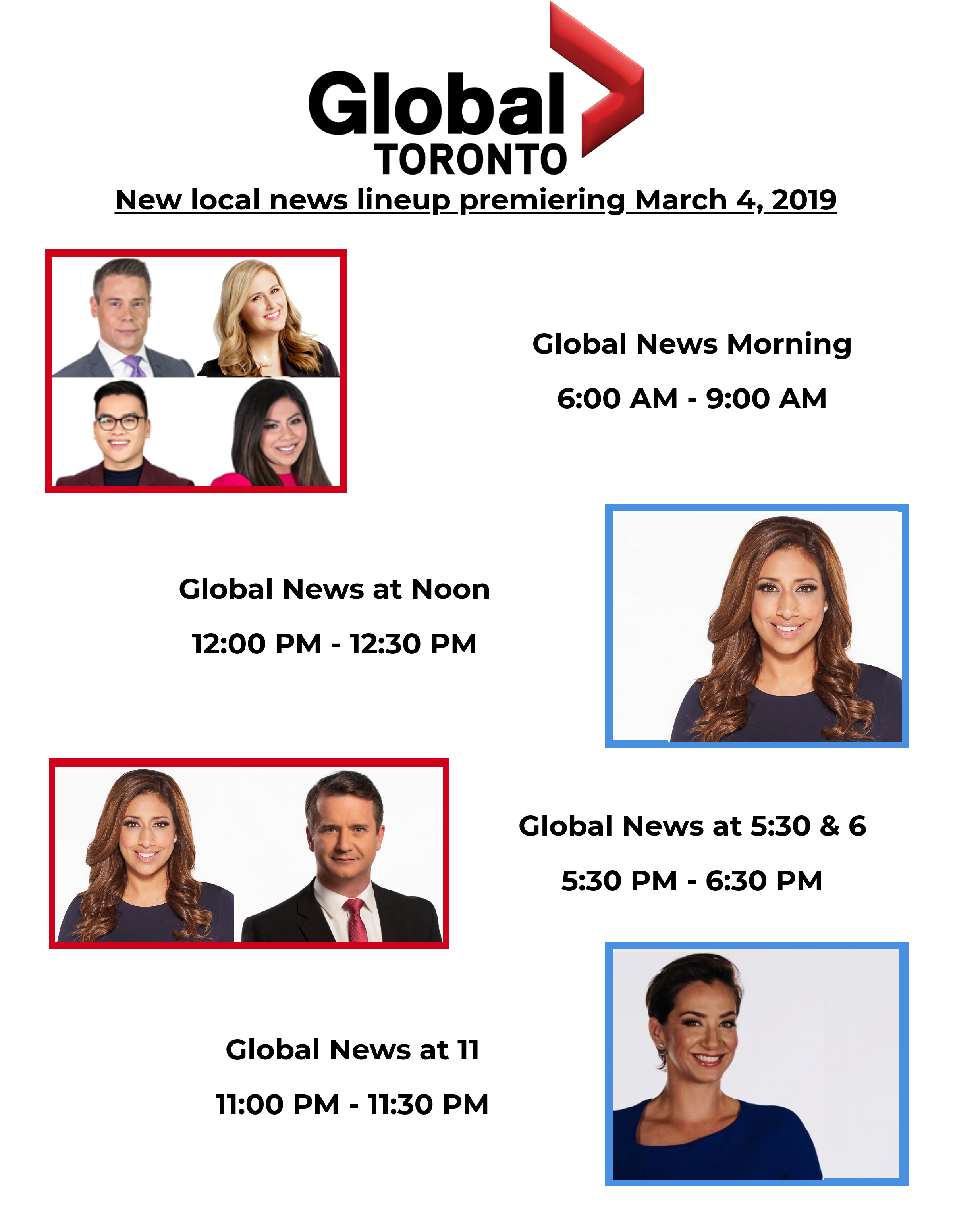 Global News Morning Toronto Launches March 4 With Exciting New