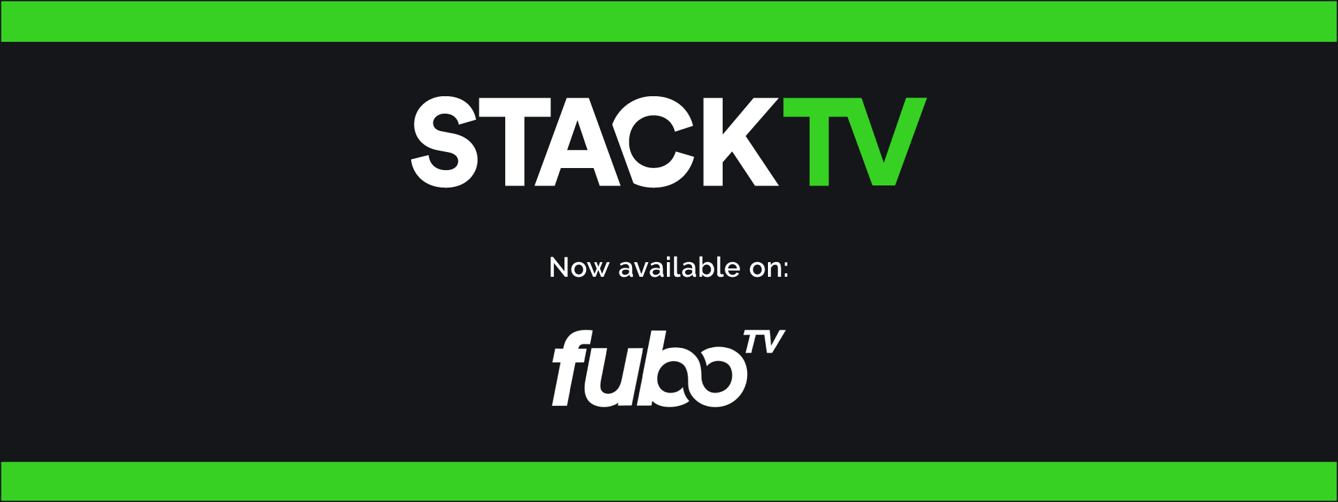 STACKTV'S SUITE OF HIT SHOWS AND MOVIES NOW AVAILABLE ON FUBOTV - Corus  Entertainment