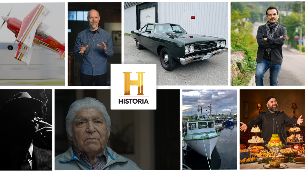 Plusieurs productions originales seront présentées à Historia dans les prochaines saisons.